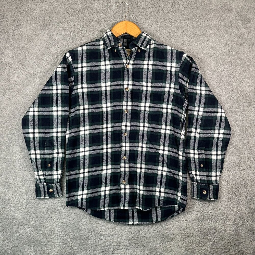 Red Head Long Sleeve Plaid Flannel‎